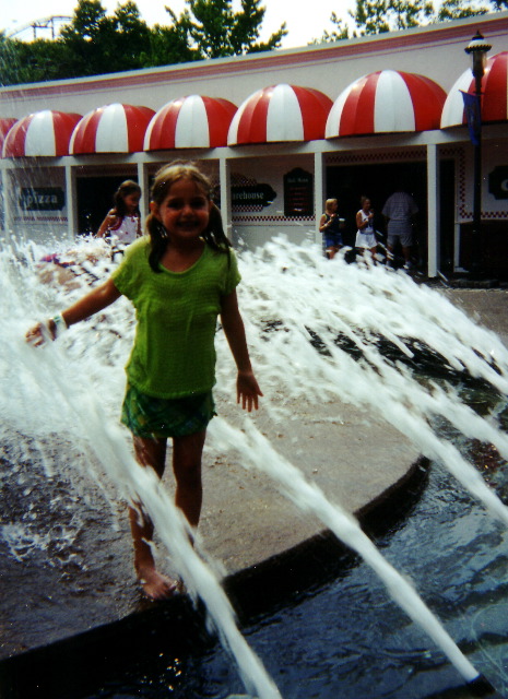 Why didn't all the Selekmans follow Emily into the fountain?