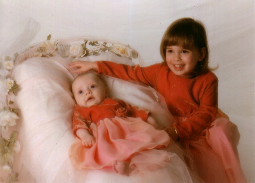 Lookin' like angels - Heather and Emma